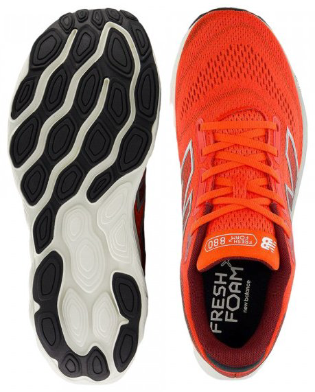 Кроссовки New Balance мужские Fresh Foam X 880 v14 красный купить,NaN