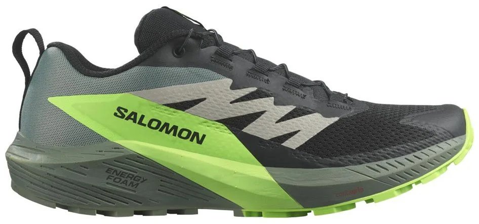 Кроссовки Salomon SENSE RIDE 5  зеленый купить,NaN
