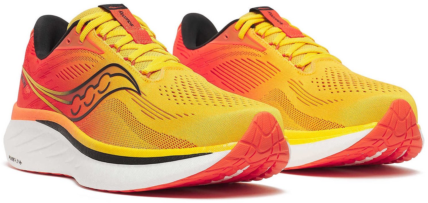 Кроссовки Saucony Ride 18 оранжевый купить,0