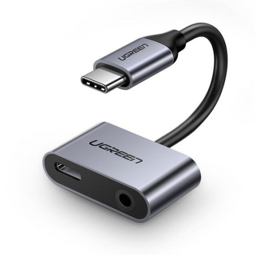 Адаптер Ugreen CM193 Type C Male Audio + Type C Female Adapter купить,3990