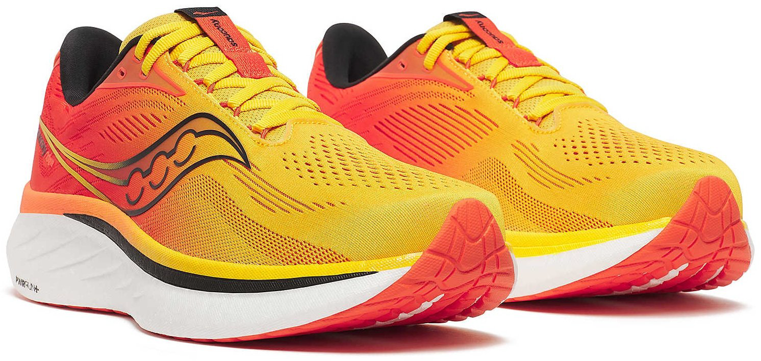 Кроссовки Saucony Ride 18 оранжевый купить,NaN