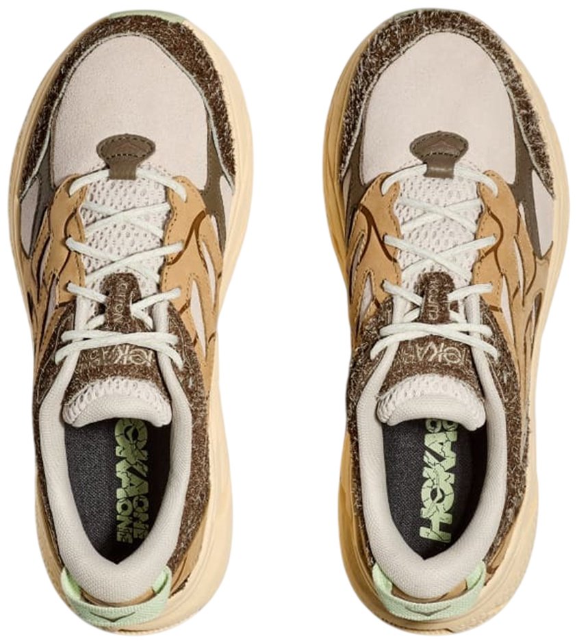 Кроссовки Hoka Clifton L Suede бежевый купить,NaN