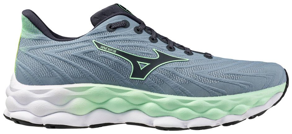 Кроссовки Mizuno Wave Sky 8 голубой - ForteMarket Кроссовки Mizuno Wave Sky 8 голубой купить,105900