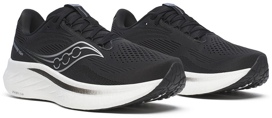 Кроссовки Saucony Ride 18 черный - ForteMarket Кроссовки Saucony Ride 18 черный купить,0