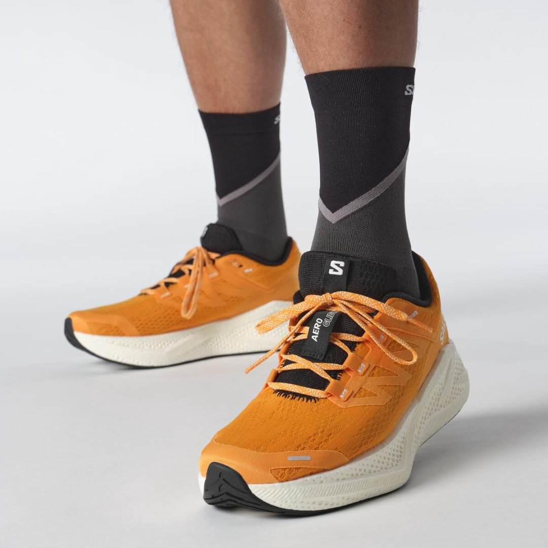 Кроссовки Salomon Aero glide 3 оранжевый купить,89900