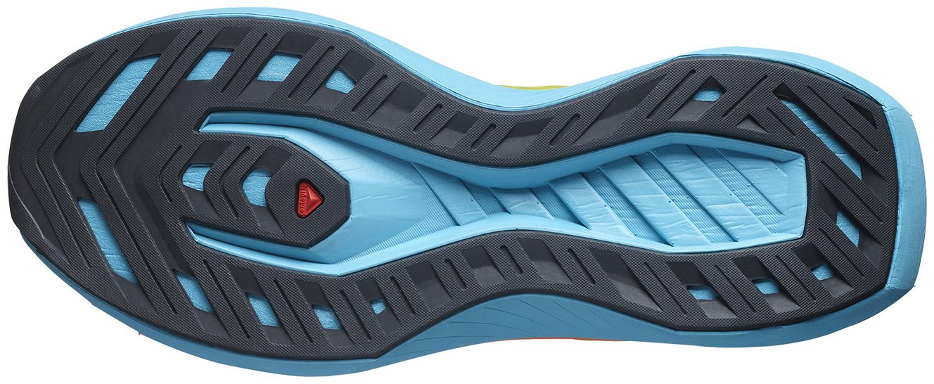 Кроссовки Salomon DRX BLISS желтый, зеленый купить,0