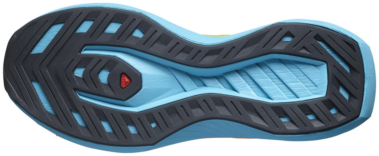 Кроссовки Salomon DRX BLISS желтый, зеленый купить,NaN