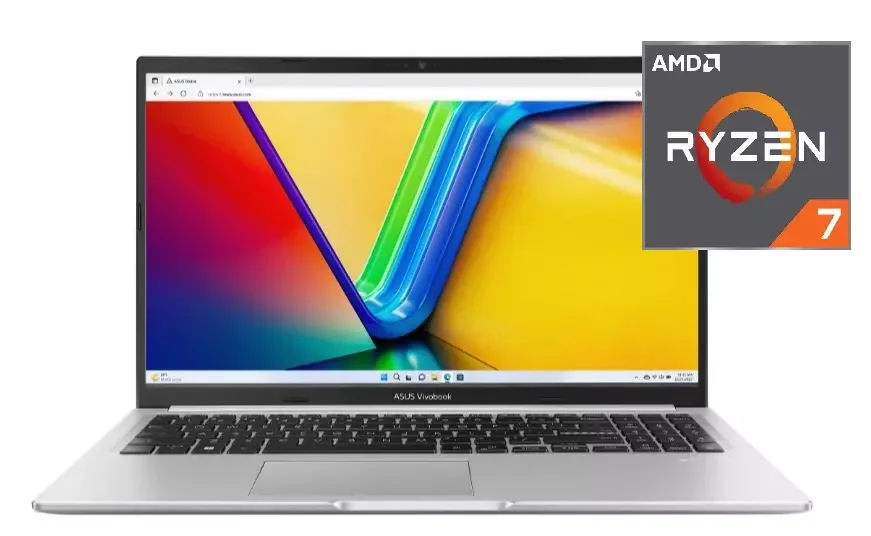 Ноутбук Asus Vivobook 15 M1502YA-BQ608 90NB0X22-M00X30 15.6" Silver