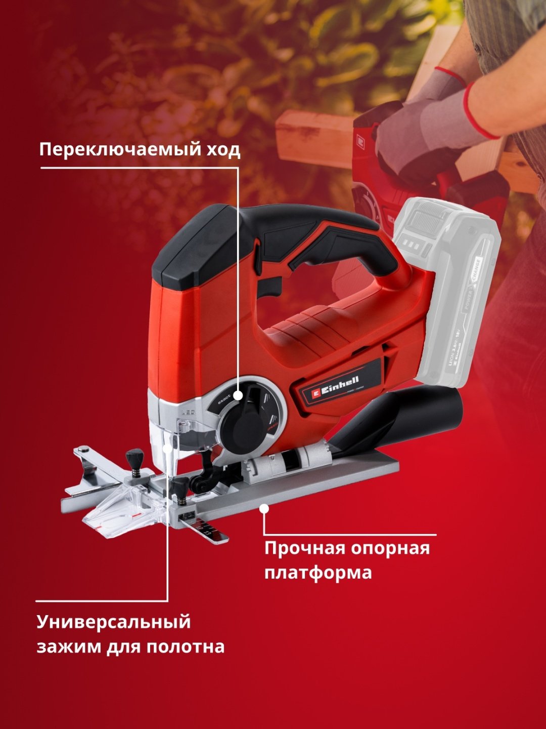 Электролобзик Einhell 4321200 купить,0