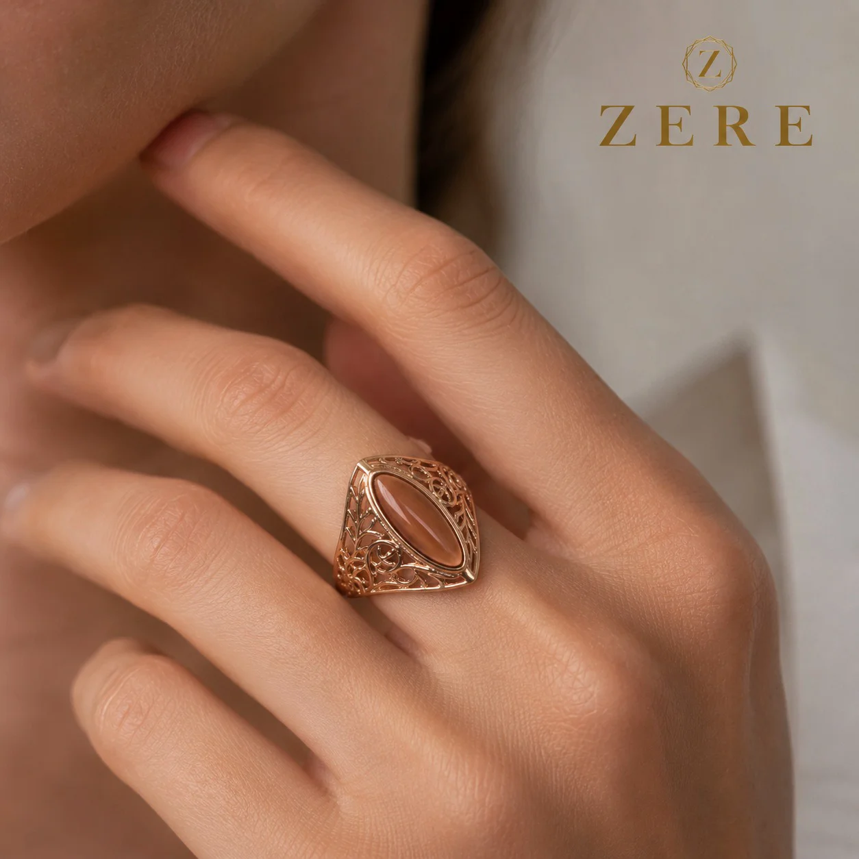 Кольцо Zere ZR090509 золото 19.5р 3.97гр  купить,328750