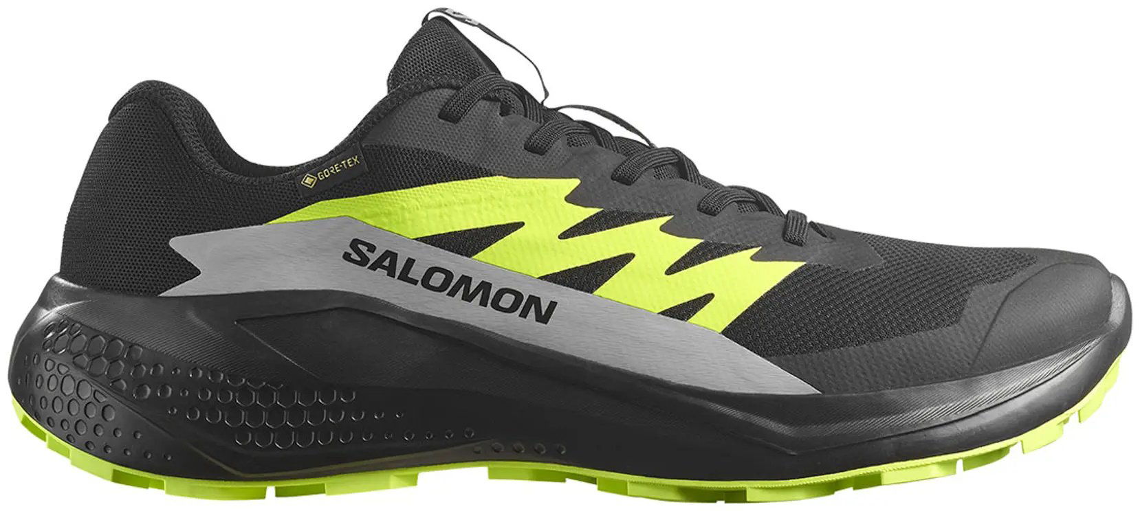 Треккинговые кроссовки Salomon зеленый, черный купить,NaN