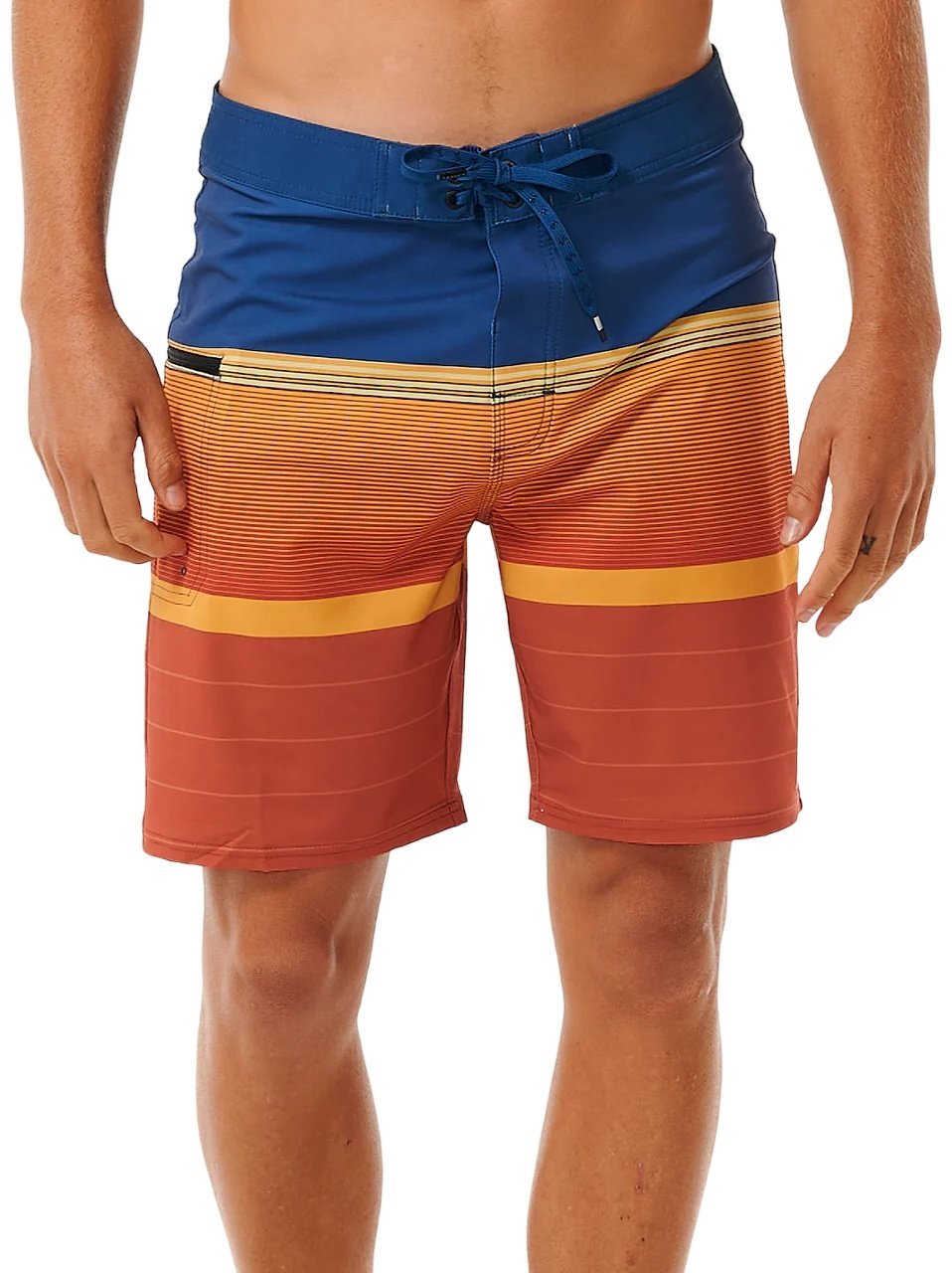 Шорты Rip Curl синий, оранжевый