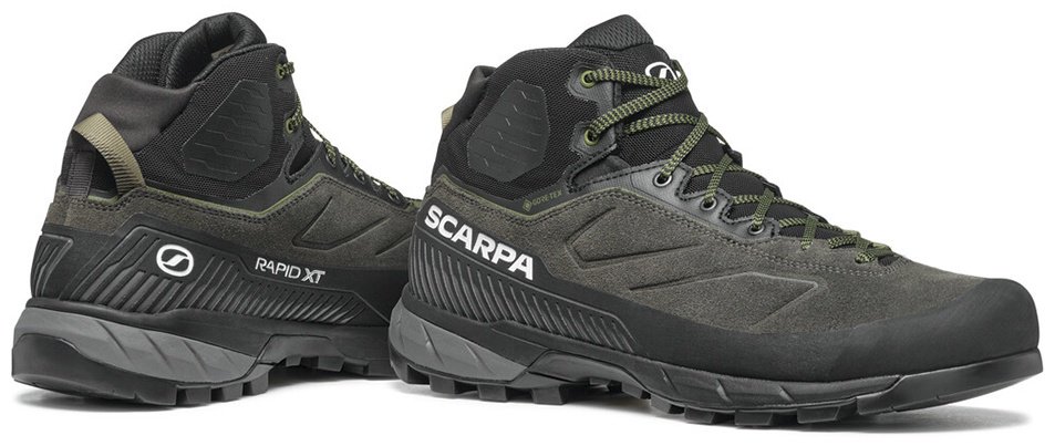 Треккинговые ботинки SCARPA зеленый купить,0