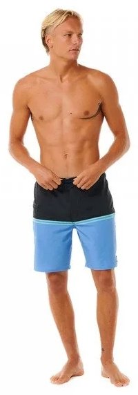 Шорты Rip Curl черный, голубой - ForteMarket Шорты Rip Curl черный, голубой купить,0