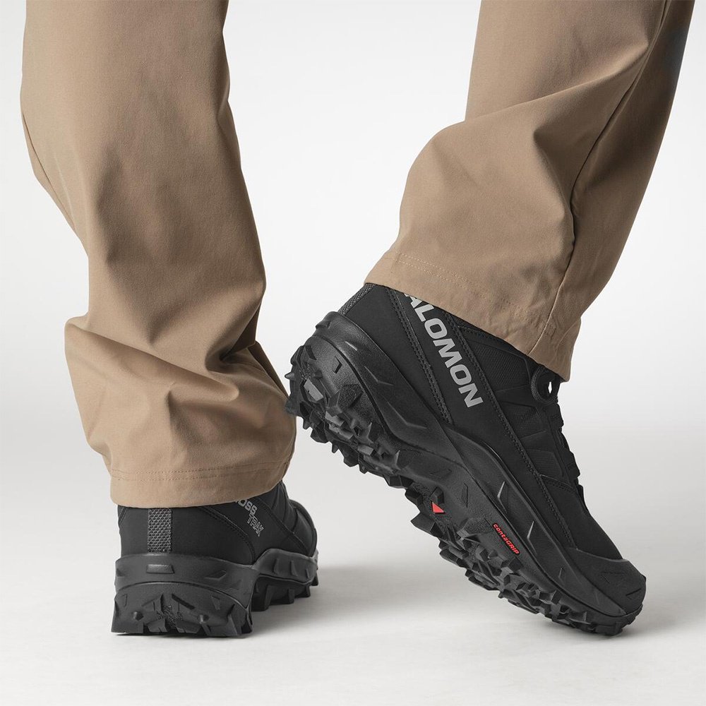 Треккинговые ботинки Salomon черный купить,0