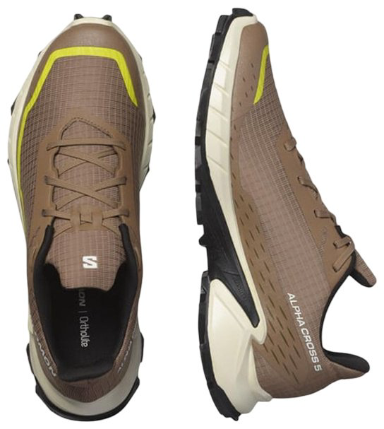 Треккинговые кроссовки Salomon коричневый купить,NaN
