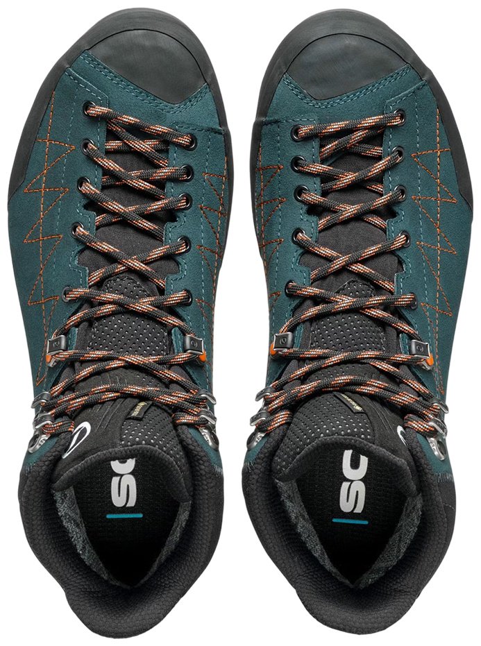 Треккинговые ботинки SCARPA зеленый, синий