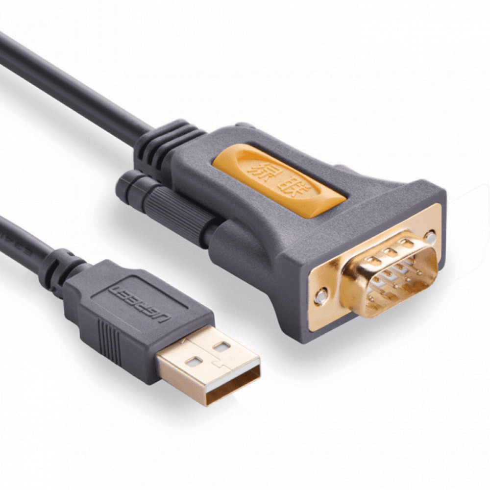 Адаптер  Ugreen CR104 USB 2.0 A To DB9 RS-232 Male Adapter Cable 2M купить,NaN