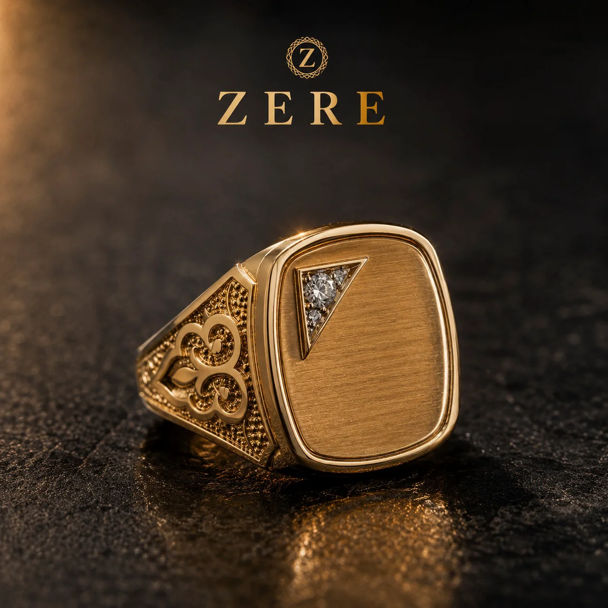 Печатка Zere ZR090526 золото 22.5р 5.19гр