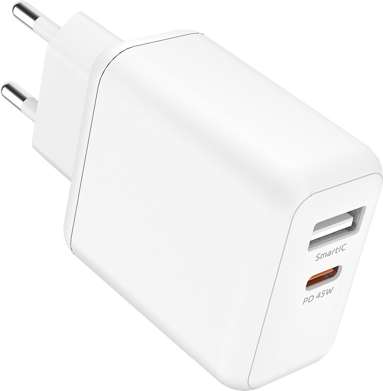 Зарядное устройство сетевое Olmio СЗУ 45W 6A Белый купить,NaN