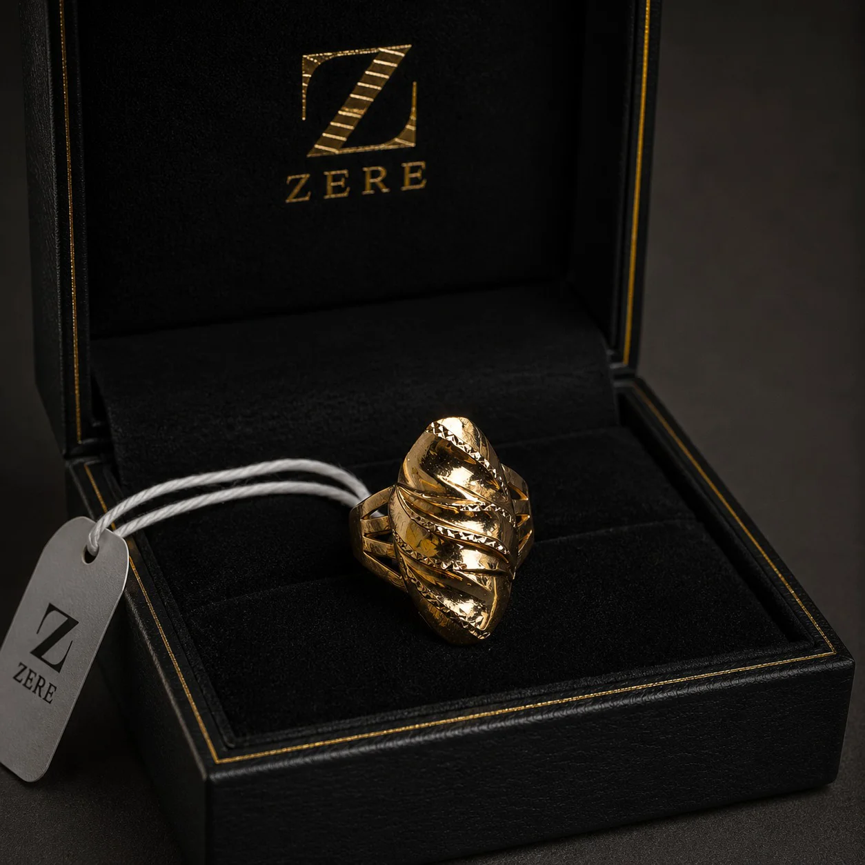 Кольцо Zere ZR090531 золото 19.5р 3.8гр - ForteMarket Кольцо Zere ZR090531 золото 19.5р 3.8гр купить,318500