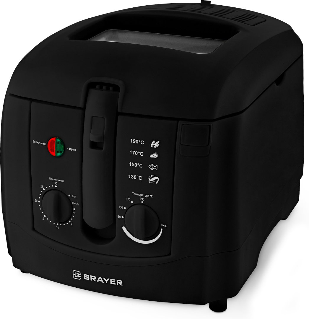 Фритюрница Brayer BR2830BK черная