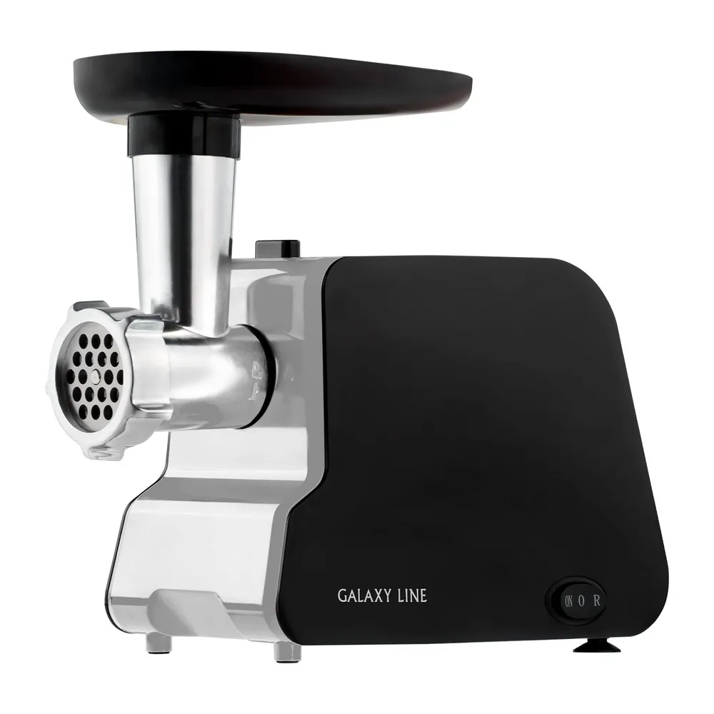 Мясорубка Galaxy Line GL 2418 черно-белая 