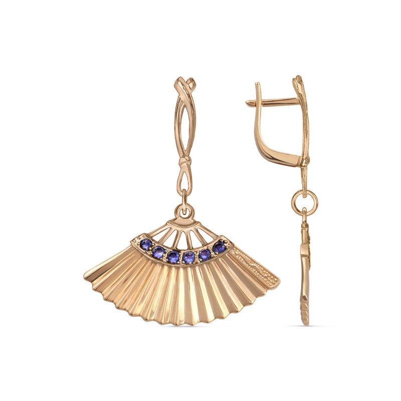 Серьги Кристалл H196 7,81гр. купить,NaN