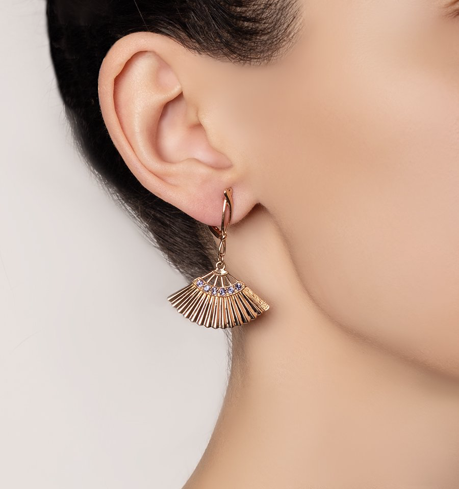Серьги Кристалл H196 7,81гр. купить,NaN