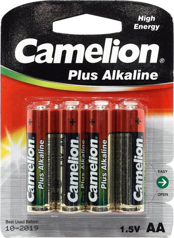 Батарейки Camelion Plus Alkaline LR6-BP4 4 шт