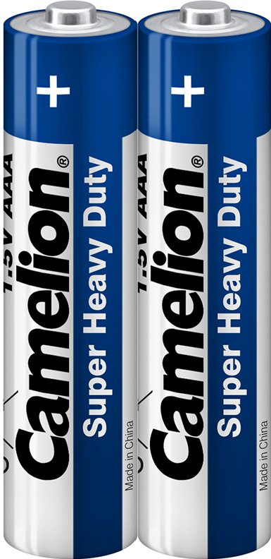 Батарейки Camelion Super Heavy Duty R03P-SP2B 2 шт в плёнке