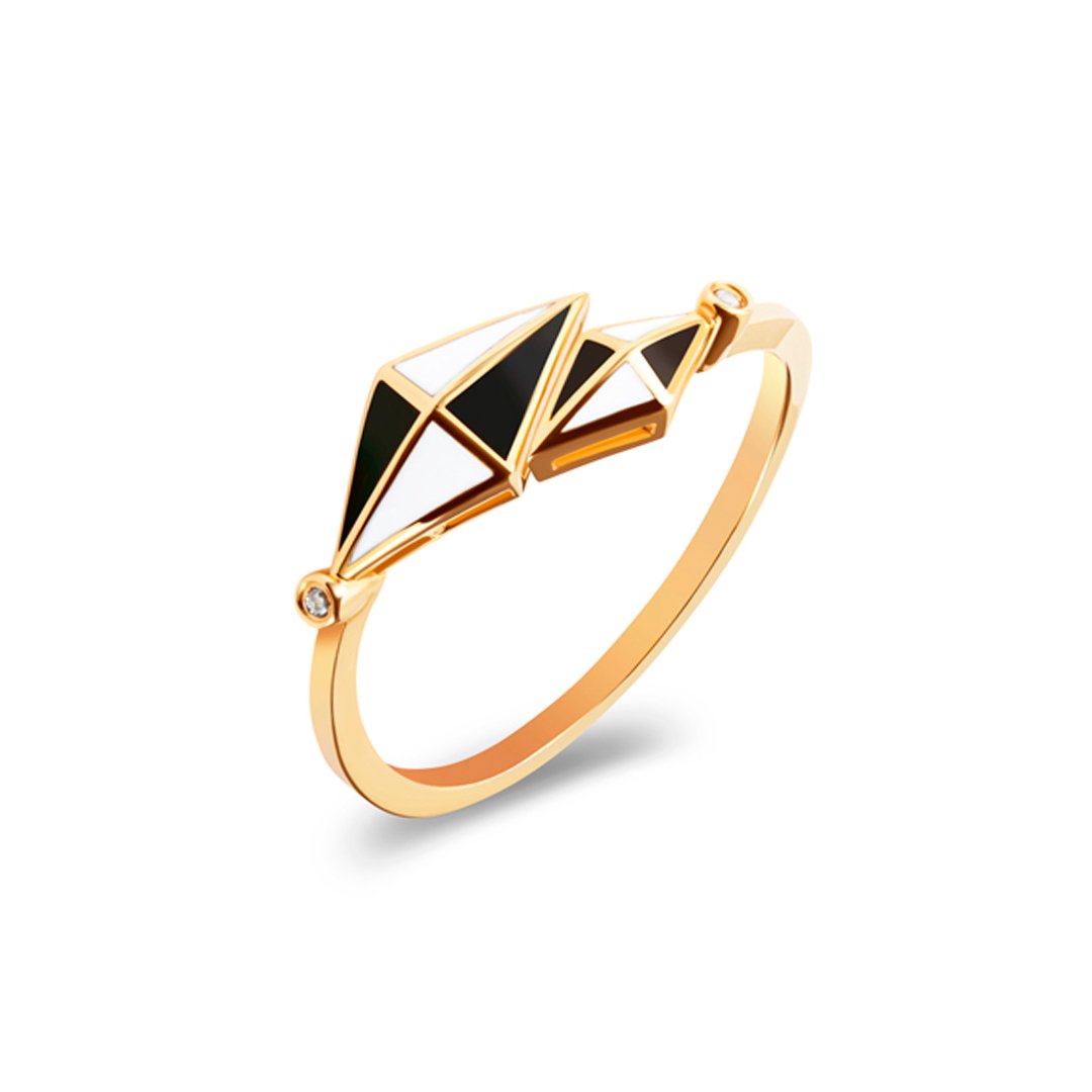 Кольцо Roberto Bravo R01192944 17р 1,66гр 0,02ct 0,02ct. купить,NaN
