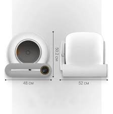 Лоток-туалет для кошек ART-Wave Platform WiFi Ionic TL-02 автоматический белый купить,NaN