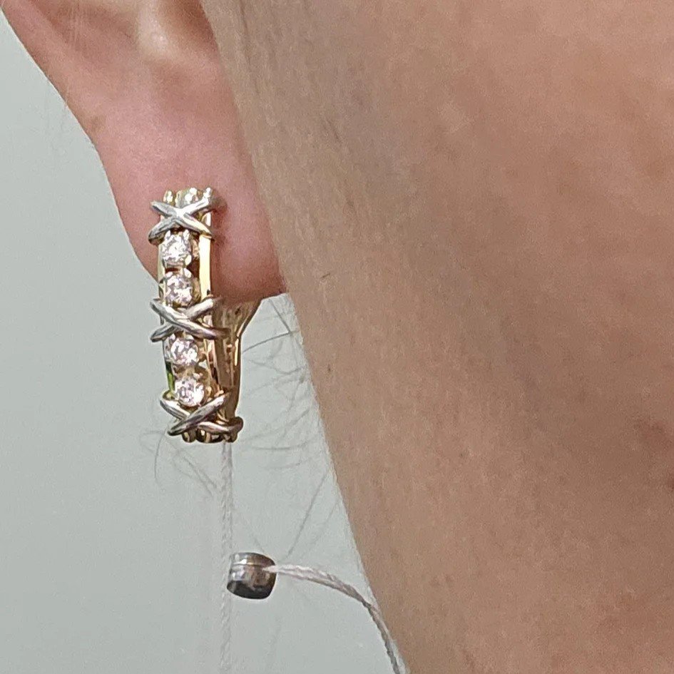 Серьги Deimantas 110524075 6,66гр. купить,NaN