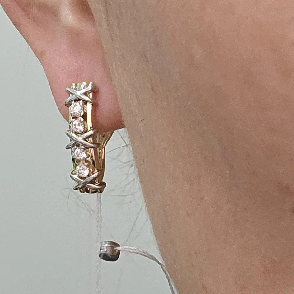 Серьги Deimantas 110524075 6,66гр. купить,NaN