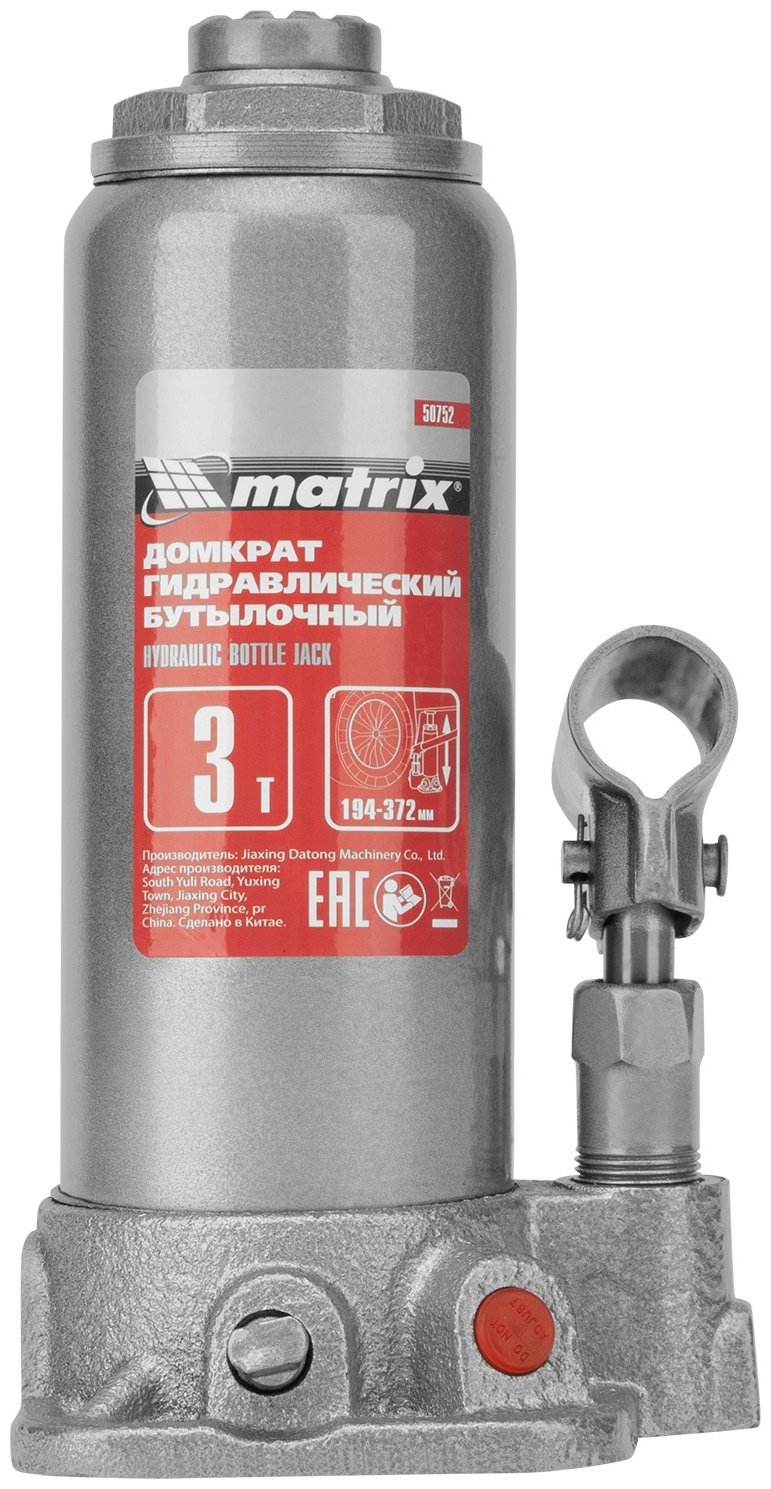 Matrix домкрат бутылочный 50752 3 т - ForteMarket Matrix домкрат бутылочный 50752 3 т купить,0