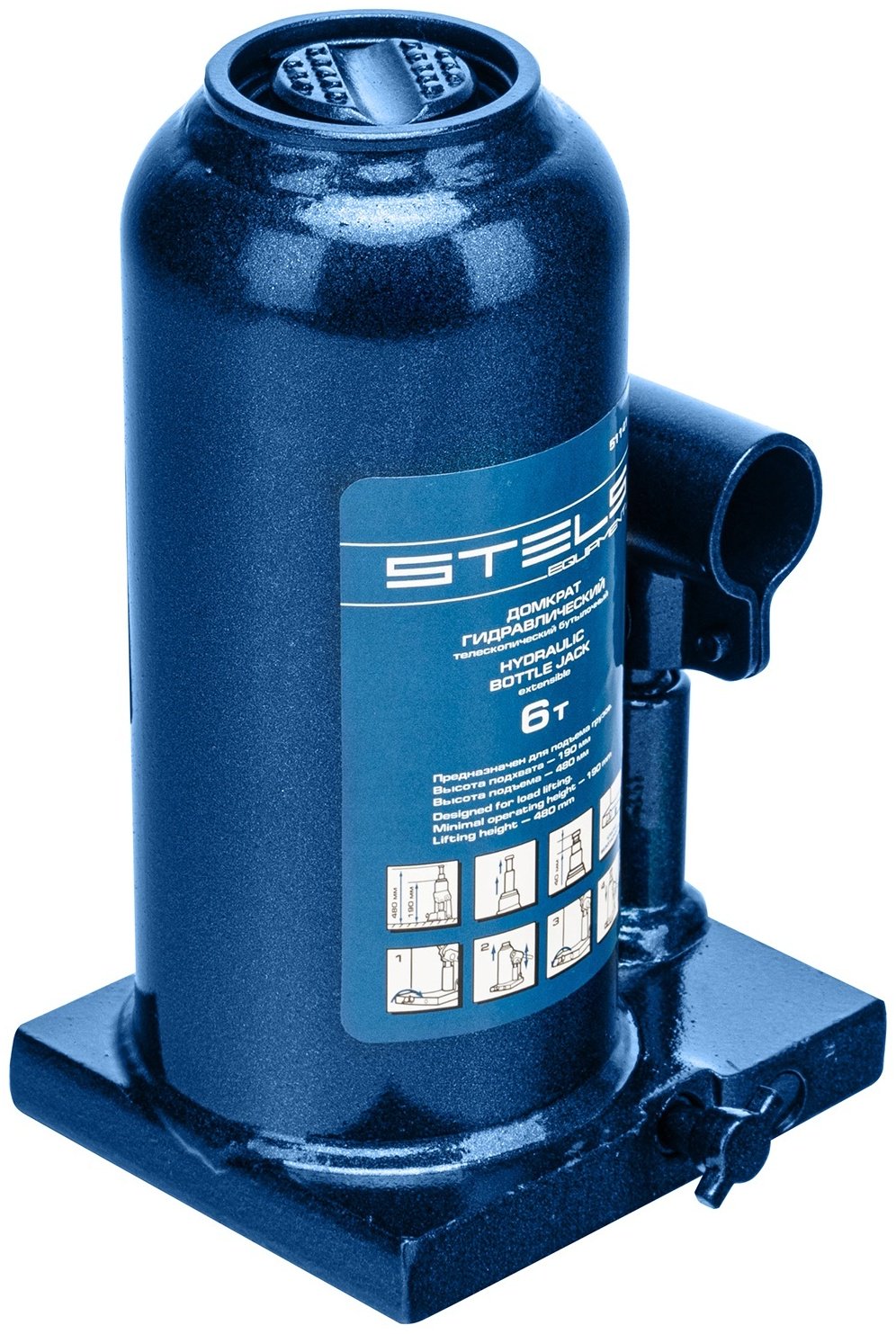 STELS домкрат бутылочный 51141 6 т купить,0