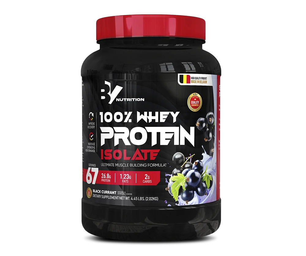 Изолят Best Value Nutrition 100% Whey Protein Isolate Смородина 2020 гр