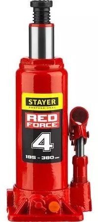 STAYER домкрат бутылочный 43160-4-K_z01 4 т купить,0