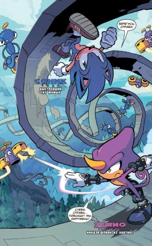 Книга Флинн Й.: Sonic. Судьба доктора Эггмана. Выпуск 2 (перевод от Diamond Dust и Сыендука) купить,NaN