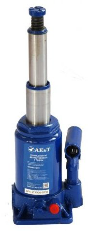 AE&T домкрат бутылочный T02004 4 т