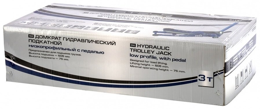 STELS домкрат подкатной 51137 3 т купить,0