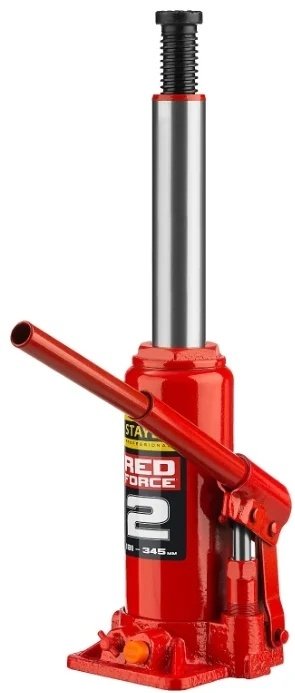 STAYER домкрат бутылочный Red Force 43160-2-K z01 2 т купить,0