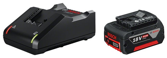 Аккумулятор Bosch GAL 18V-40 + 1 x GBA 4,0Ah Li-Ion 4 Ач Ah 1 шт