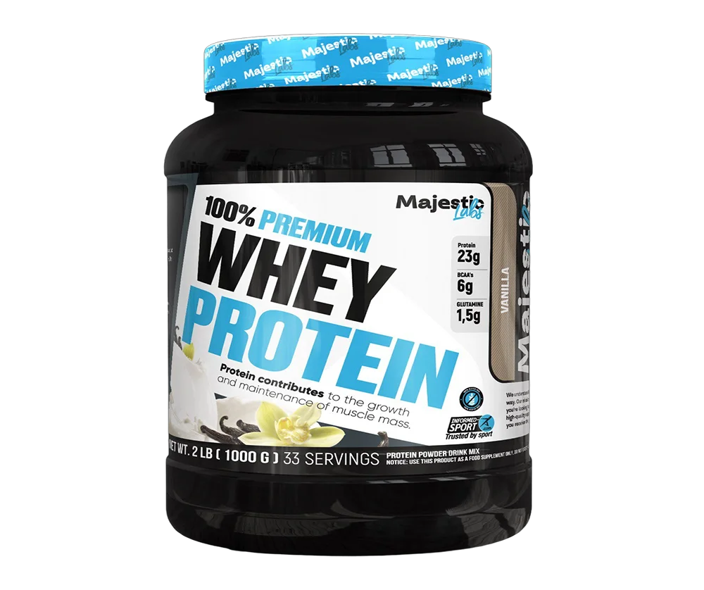 Протеин Majestic Labs 100% Premium Whey Protein Ваниль 1000 гр