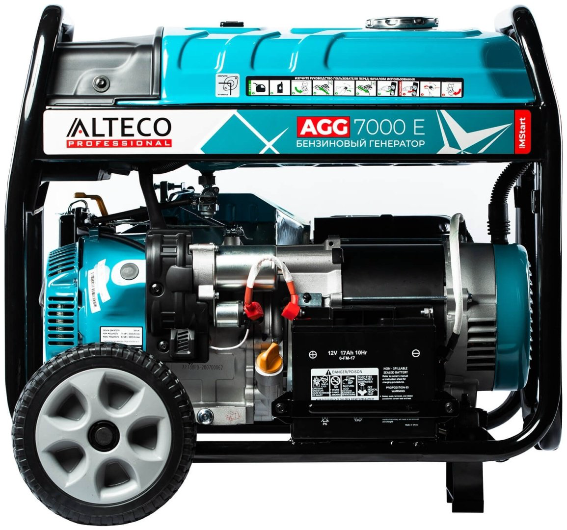 Электростанция бензиновая ALTECO 5 кВт 1 (220 В), AGG 7000 Е MSTART 17240 купить,NaN