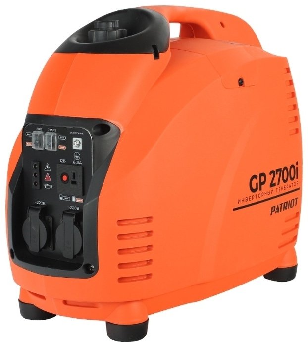 Электростанция бензиновая Patriot 2.2 кВт 1 (220 В), GP 2700i