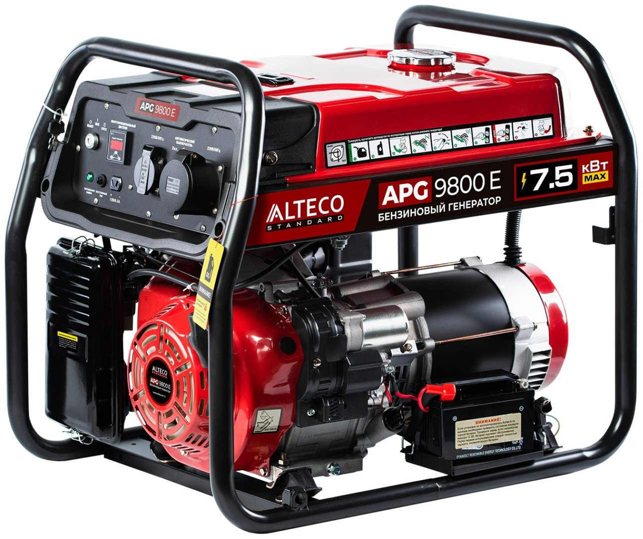 Электростанция бензиновая ALTECO 7 кВт 1 (220 В), APG 9800E N купить,NaN