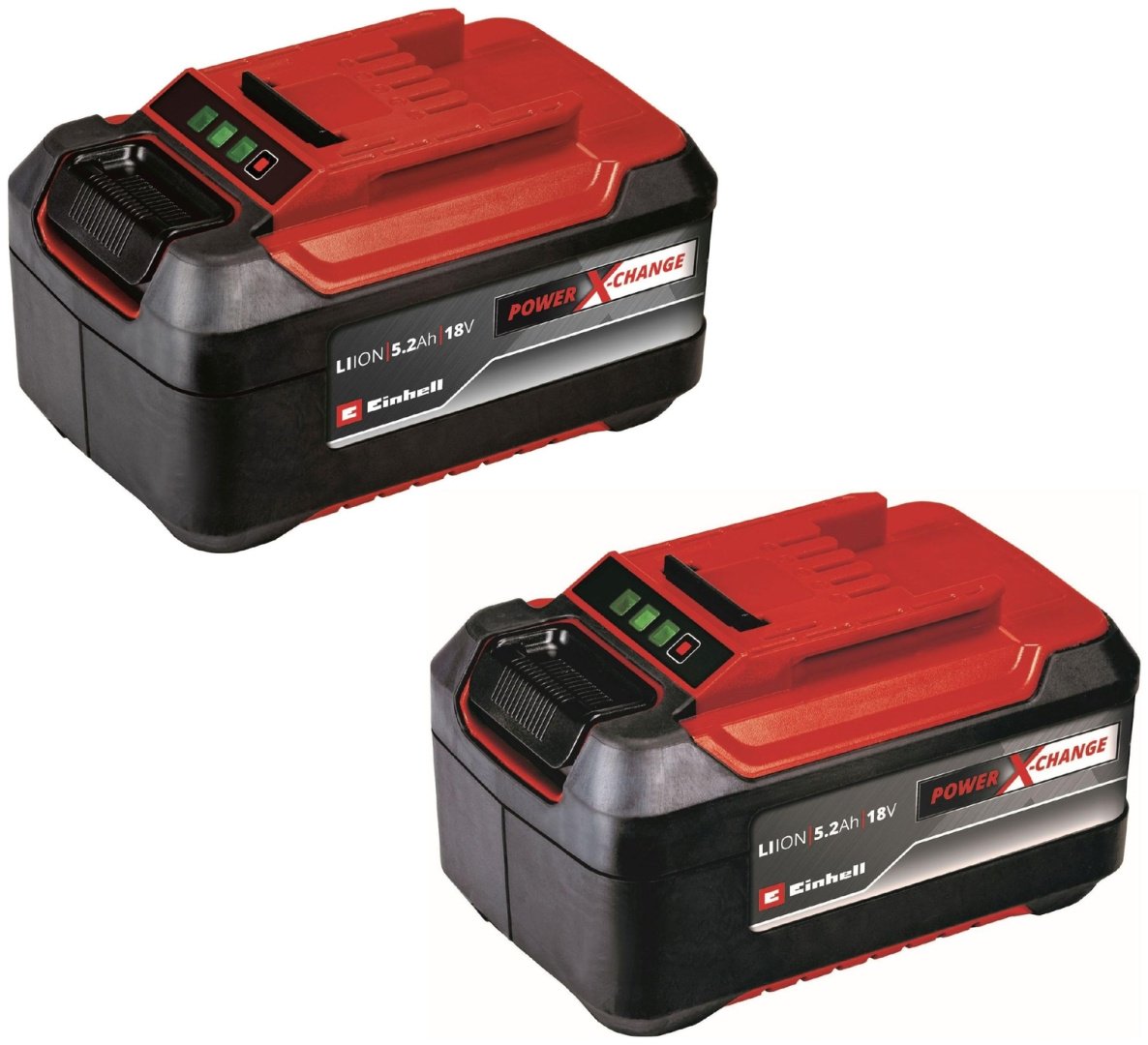 Аккумулятор Einhell 4511526 Li-Ion 5.2 Ач 2 шт