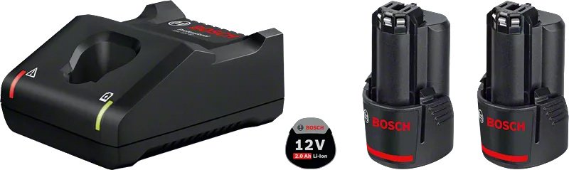 Аккумулятор Bosch GBA 12 В 2.0 A*ч + GAL 12V-40 Li-Ion 2 Ач Ah 2 шт купить,0